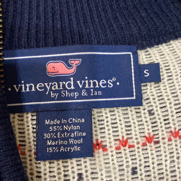 🦞rare- vineyard vines lobster sweater- men’s small🦞 - Picture 2 of 6